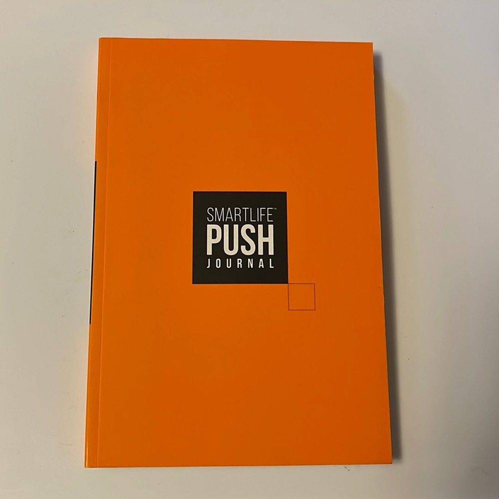 SmartLife PUSH Journal Charlene Johnson Orange New and Unused